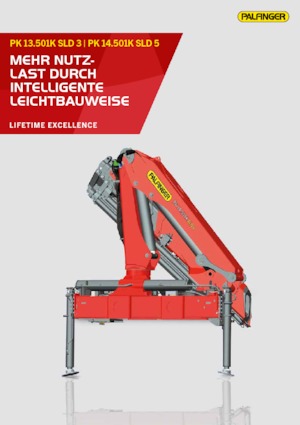 Gru per autocarro idrauliche Palfinger PK 14.501K SLD 5