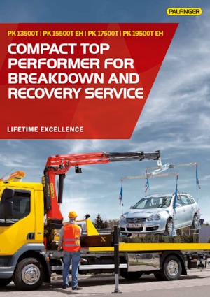 Gru per autocarro idrauliche Palfinger PK 17500 T C