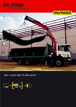 Gru per autocarro idrauliche Palfinger PK 15500 C