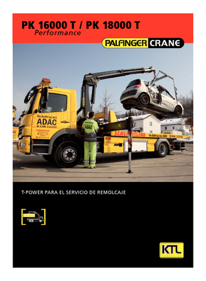 Gru per autocarro idrauliche Palfinger PK 18000 TC  HPLS