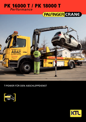 Gru per autocarro idrauliche Palfinger PK 18000 TC  HPLS