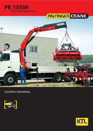Gru per autocarro idrauliche Palfinger PK 18500 A