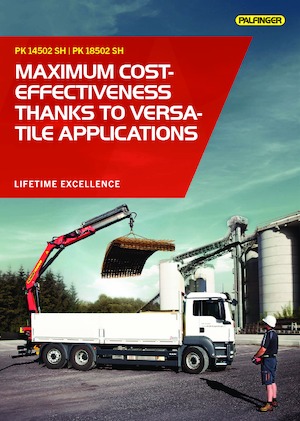 Gru per autocarro idrauliche Palfinger PK 18502 SH E