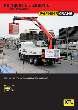 Gru per autocarro idrauliche Palfinger PK 20001 LA 4 HPLS