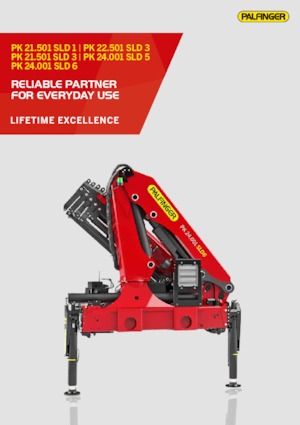 Gru per autocarro idrauliche Palfinger PK 21.501 SLD 3 B