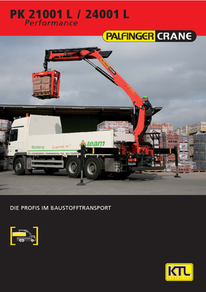 Gru per autocarro idrauliche Palfinger PK 21001 LBH 4