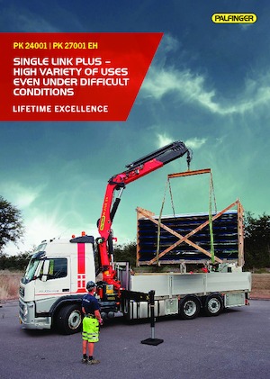 Gru per autocarro idrauliche Palfinger PK 27001-EH F