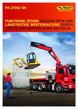 Gru per autocarro idrauliche Palfinger PK 27002 SH C