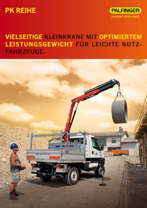 Gru per autocarro idrauliche Palfinger PK 2900 A