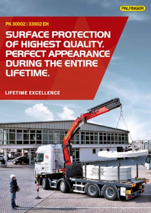 Gru per autocarro idrauliche Palfinger PK 30002 E