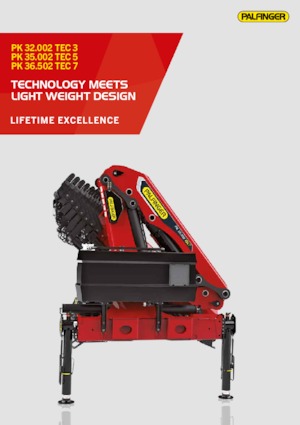 Gru per autocarro idrauliche Palfinger PK 32.002 TEC 3 C
