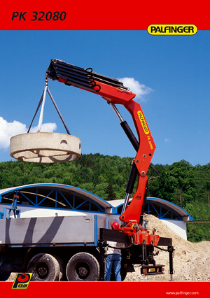 Gru per autocarro idrauliche Palfinger PK 32080 D