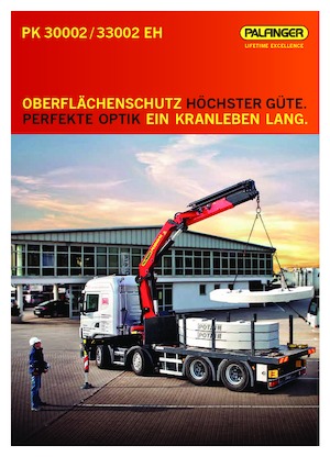 Gru per autocarro idrauliche Palfinger PK 33002 EH F