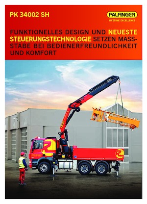 Gru per autocarro idrauliche Palfinger PK 34002 SH G
