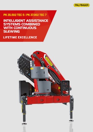 Gru per autocarro idrauliche Palfinger PK 37.002 TEC 7 E