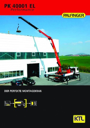 Gru per autocarro idrauliche Palfinger PK 40001 EL
