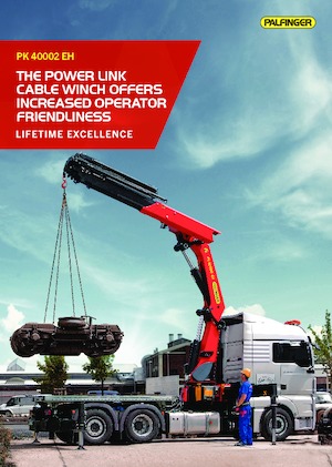 Gru per autocarro idrauliche Palfinger PK 40002 EH G
