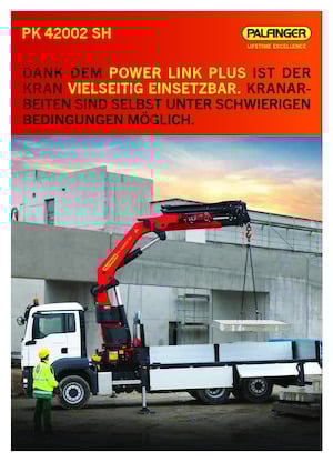 Gru per autocarro idrauliche Palfinger PK 42002 SH G