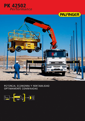 Gru per autocarro idrauliche Palfinger PK 42502 HPLS B
