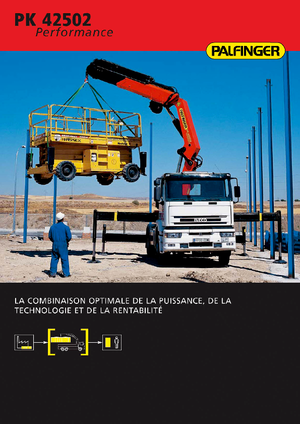 Gru per autocarro idrauliche Palfinger PK 42502 HPLS B