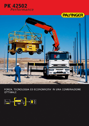 Gru per autocarro idrauliche Palfinger PK 42502 HPLS B