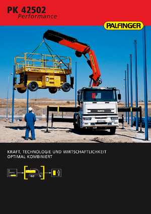 Gru per autocarro idrauliche Palfinger PK 42502 HPLS B