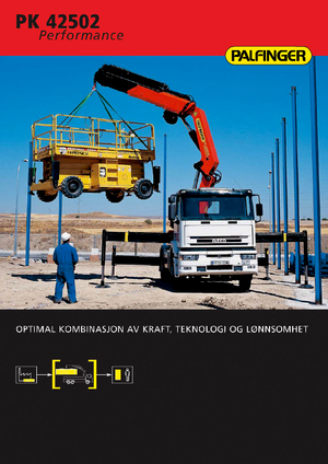 Gru per autocarro idrauliche Palfinger PK 42502 HPLS B