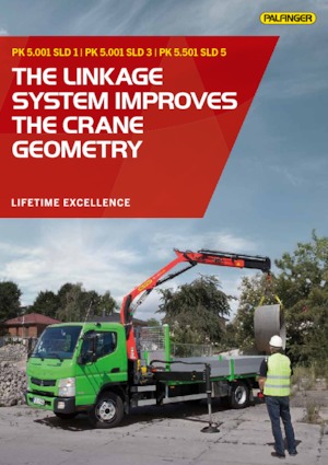 Gru per autocarro idrauliche Palfinger PK 5.001 SLD 3 C