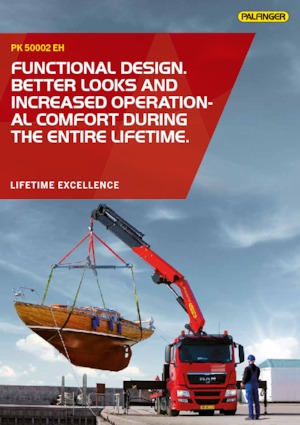 Gru per autocarro idrauliche Palfinger PK 50002 EH A