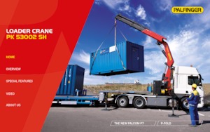 Gru per autocarro idrauliche Palfinger PK 53002 SH A