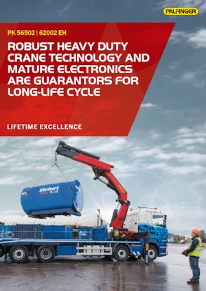 Gru per autocarro idrauliche Palfinger PK 62002 EH E