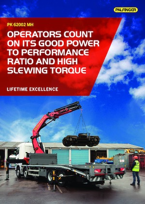 Gru per autocarro idrauliche Palfinger PK 62002 MH E