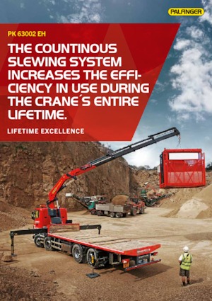 Gru per autocarro idrauliche Palfinger PK 63002 EH B