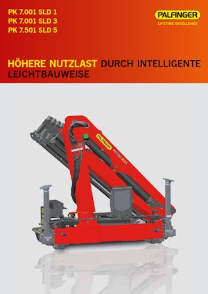 Gru per autocarro idrauliche Palfinger PK 7.501 SLD 5