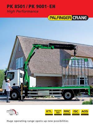 Gru per autocarro idrauliche Palfinger PK 9001 EH D