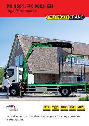 Gru per autocarro idrauliche Palfinger PK 9001 EH C