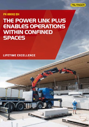 Gru per autocarro idrauliche Palfinger PK 88002 EH H