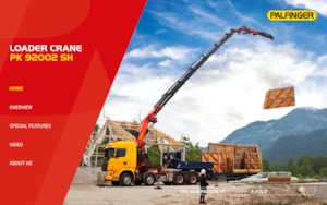 Gru per autocarro idrauliche Palfinger PK 92002 SH F