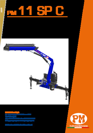 Gru per autocarro idrauliche PM PM 11 SP C
