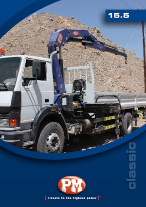 Gru per autocarro idrauliche PM PM 15.5