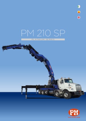 Gru per autocarro idrauliche PM PM 210 SP