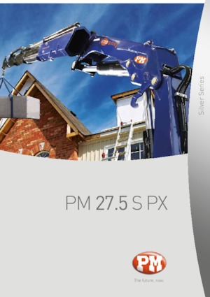 Gru per autocarro idrauliche PM PM 27.5 S PX
