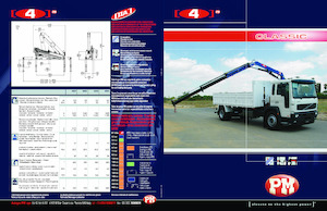 Gru per autocarro idrauliche PM PM 4