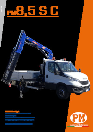 Gru per autocarro idrauliche PM PM 8.5 S C