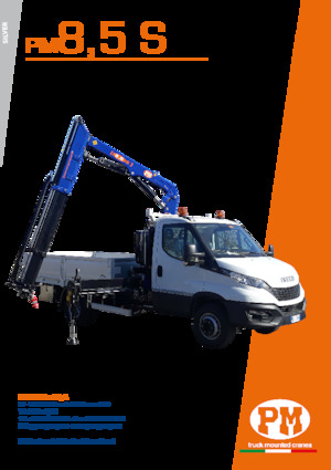 Gru per autocarro idrauliche PM PM 8.5 S