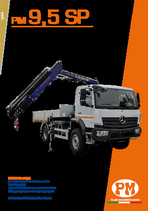 Gru per autocarro idrauliche PM PM 9.5 SP