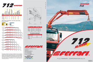 Gru per autocarro idrauliche Ferrari® SC 712 A4 