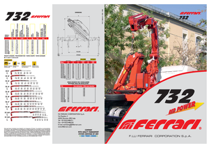 Gru per autocarro idrauliche Ferrari® SC 732R A6 