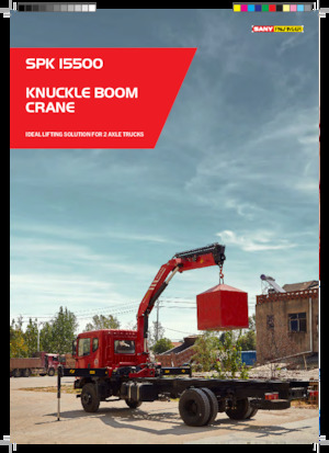 Gru per autocarro idrauliche Sany SPK 15500 C