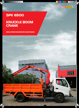 Gru per autocarro idrauliche Sany SPK 6500 A